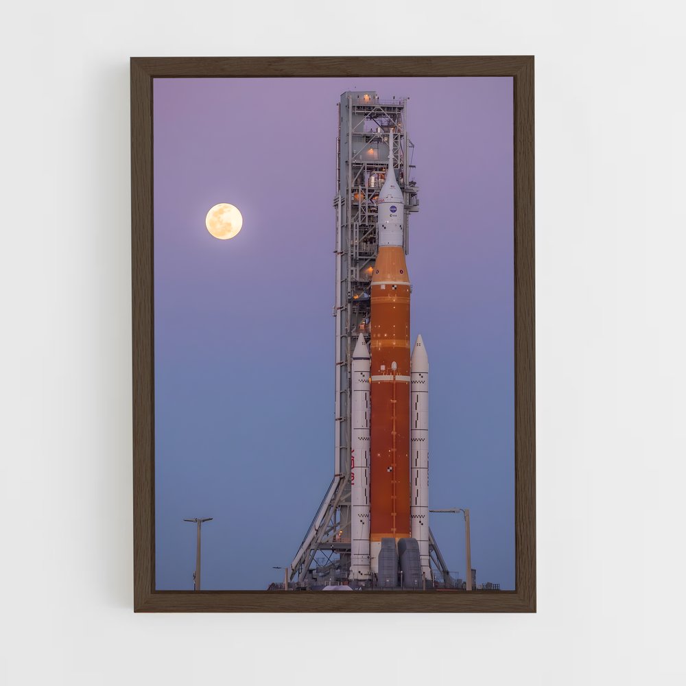Poster exceptionnel du programme Artemis – affiche Missions spatiales (vue 5)